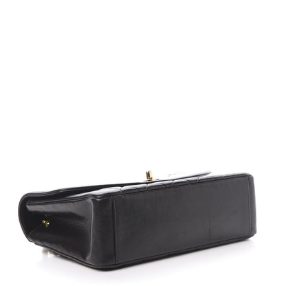 Chanel Lambskin Quilted Medium Single Flap Black 4 of 14