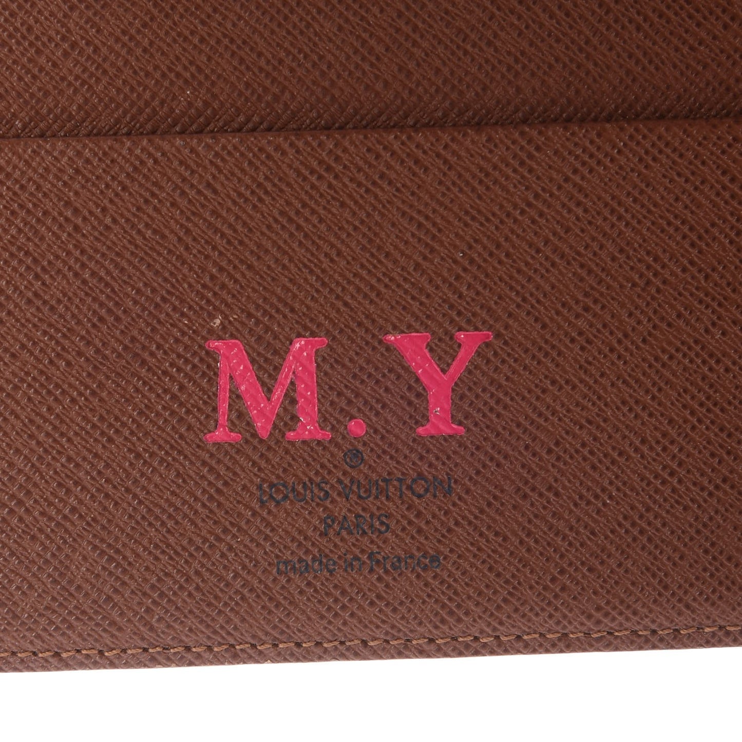 Monogram Medium Ring Agenda Cover