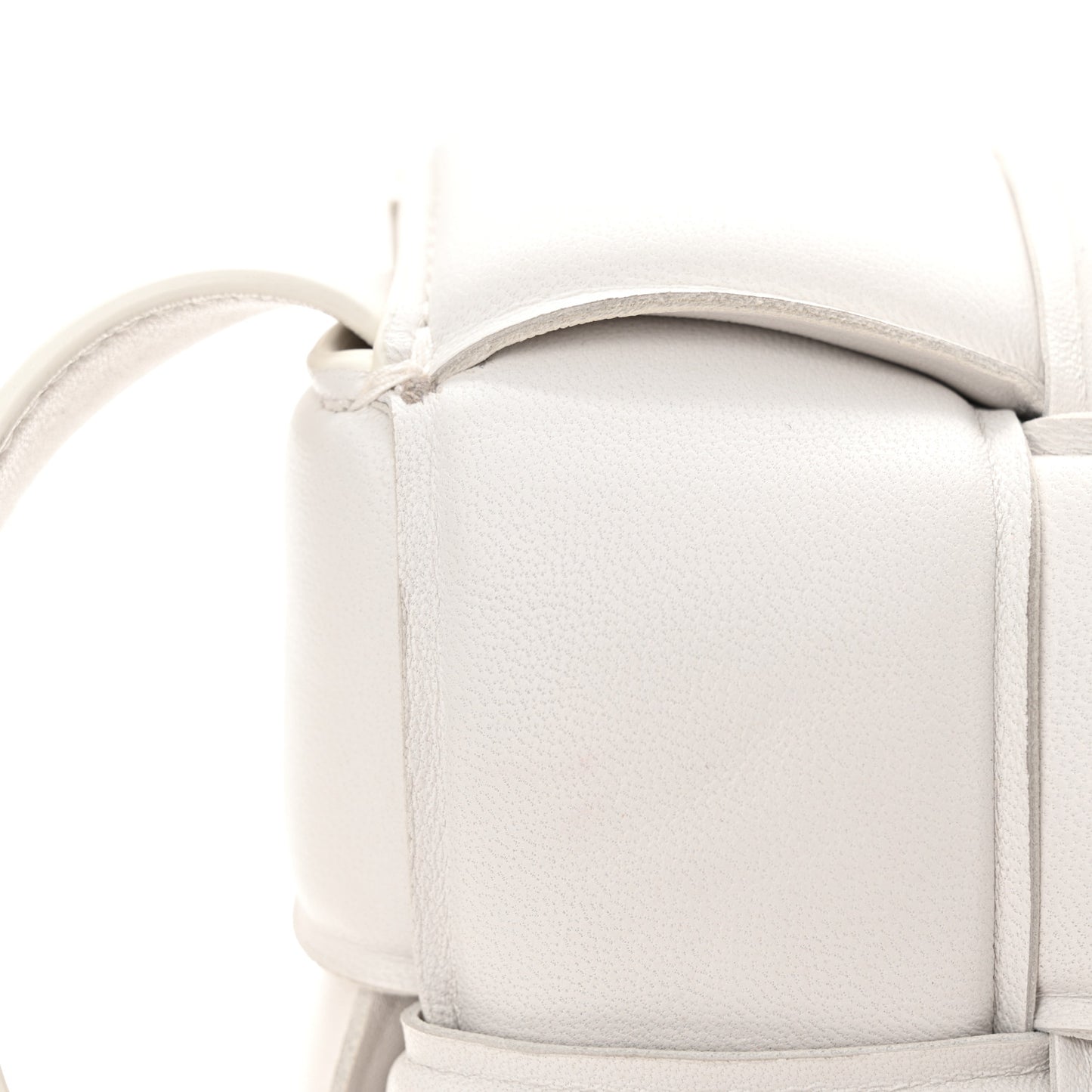 Nappa Maxi Intrecciato Padded Cassette Crossbody Bag Plaster