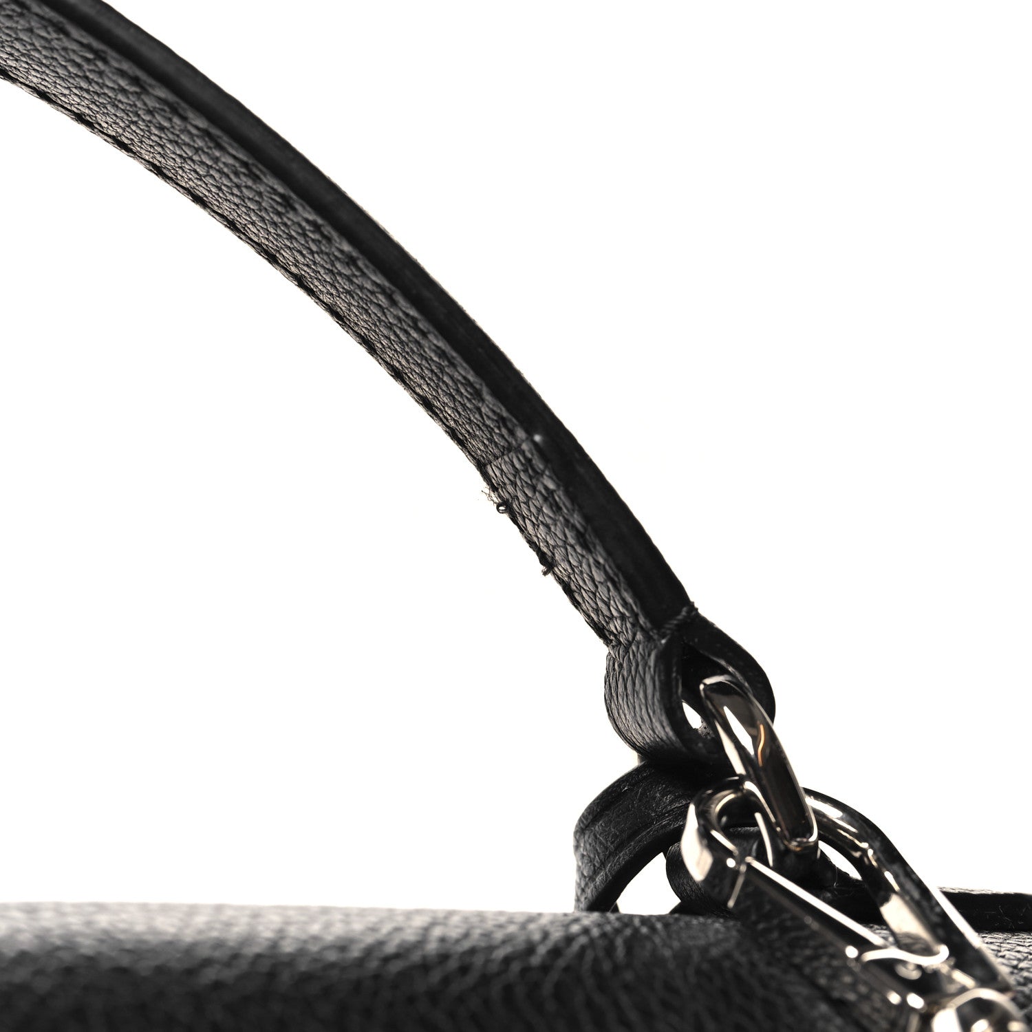 Louis Vuitton Soft Calfskin Lockme Ever MM Black 10 of 10