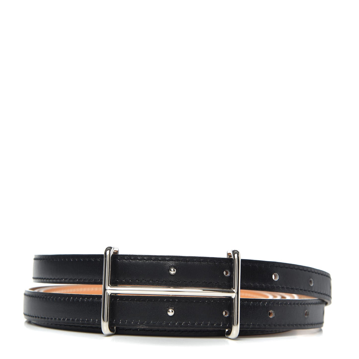 Box Reversible 32mm Idem H Double Strap Belt 85 Black Gold