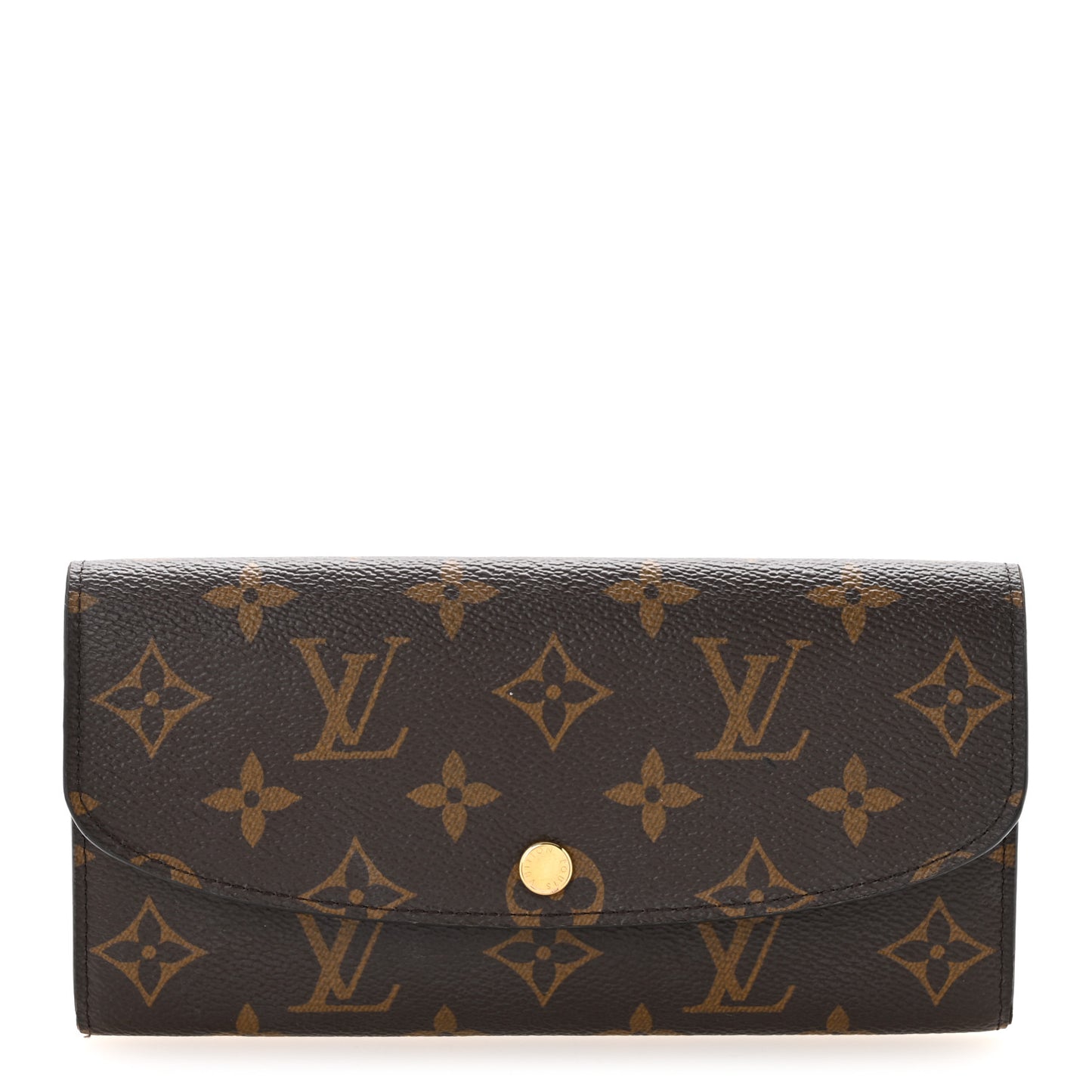 Monogram Emilie Wallet Rose Ballerine