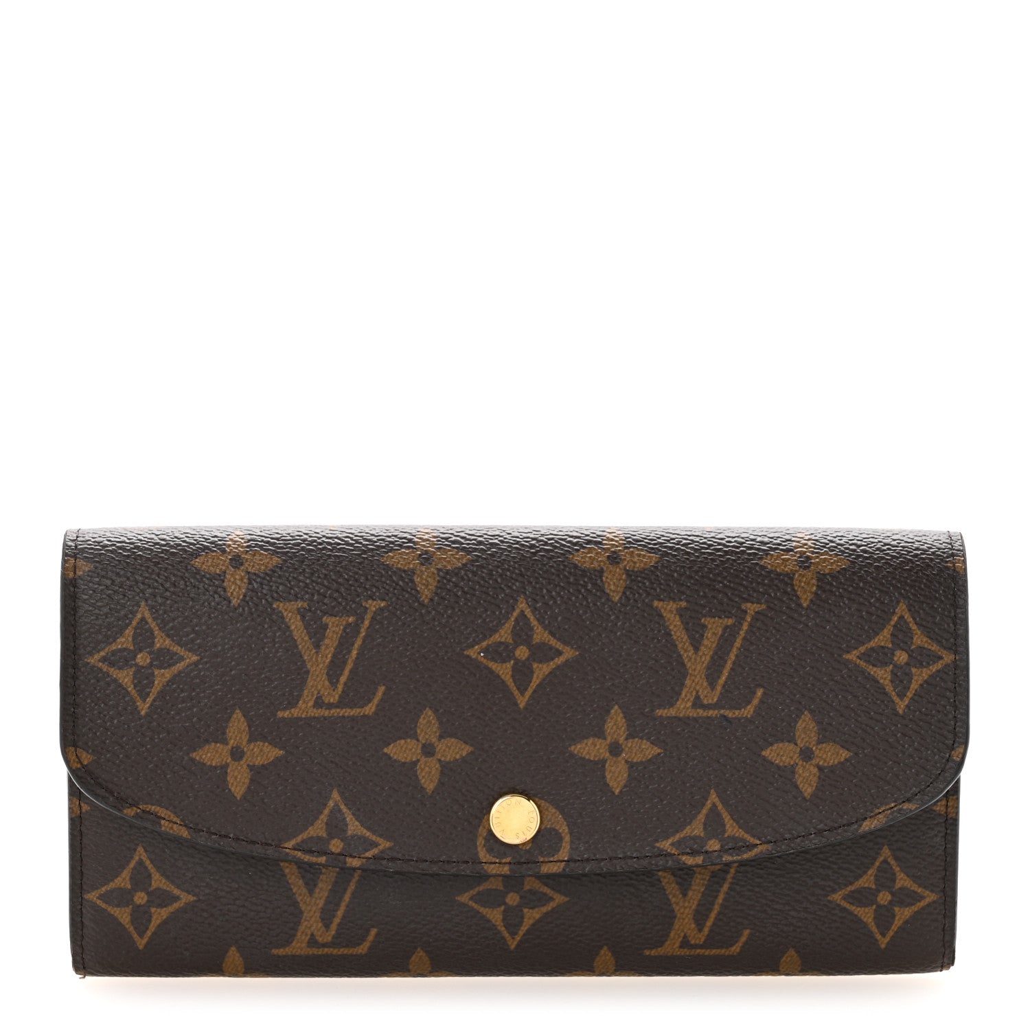 Louis Vuitton Monogram Emilie Wallet Rose Ballerine 1 of 9