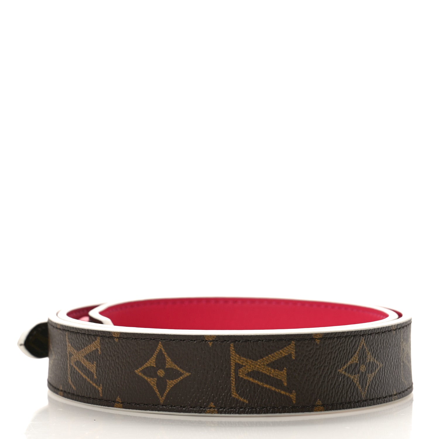 Louis Vuitton Monogram Bandouliere Shoulder Strap XL Hot Pink 2 of 3