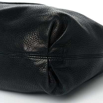 Gucci Pebbled Calfskin Soho Hobo Black 8 of 13