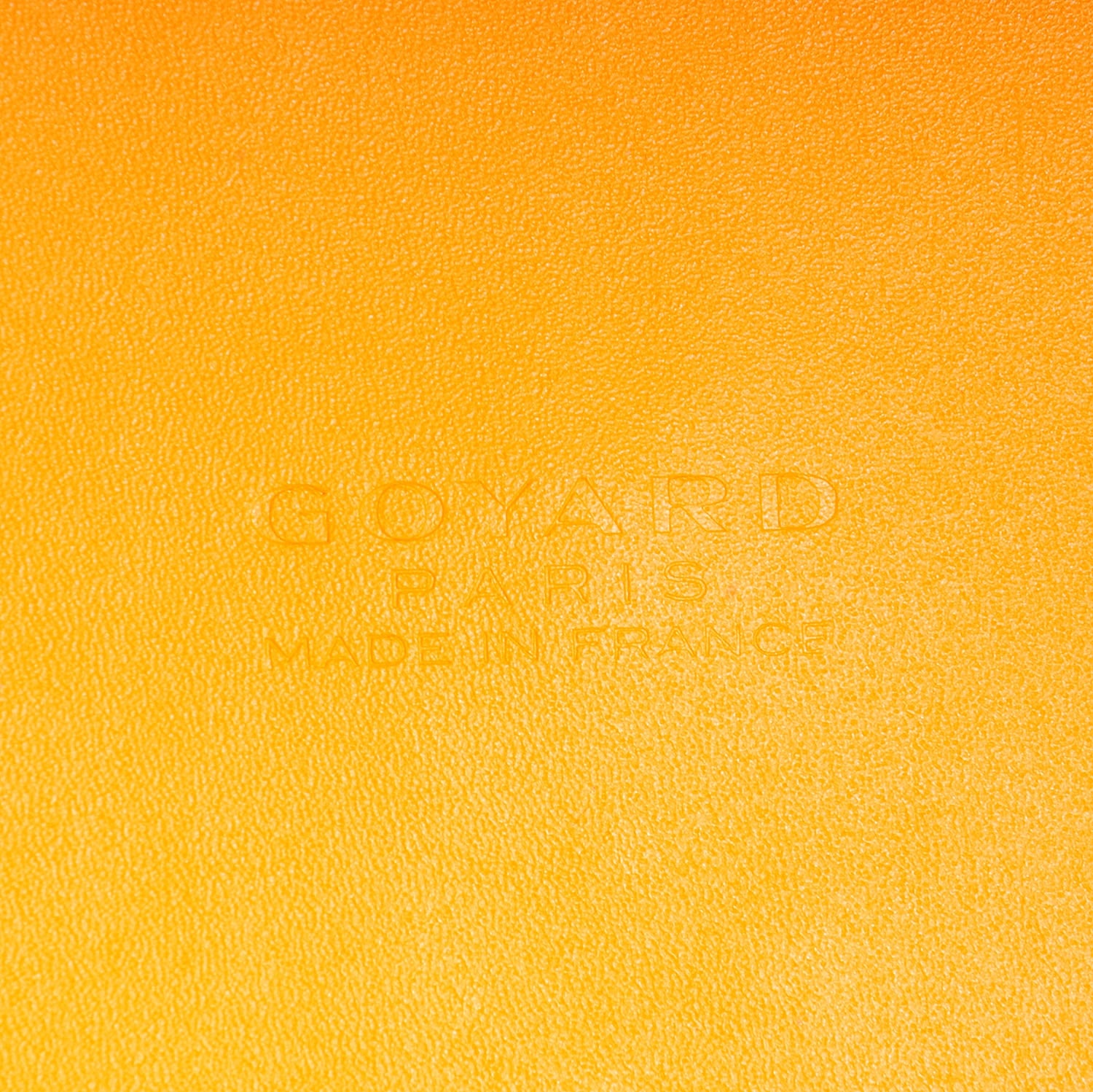 Goyard Goyardine Marquises Tote Yellow 11 of 13