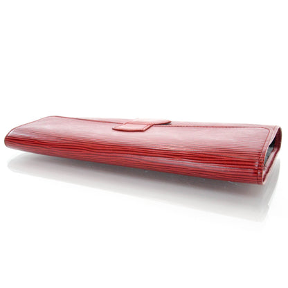 Louis Vuitton Epi Rouleau Bijoux Jewelry Roll Pouch Red 3 of 7
