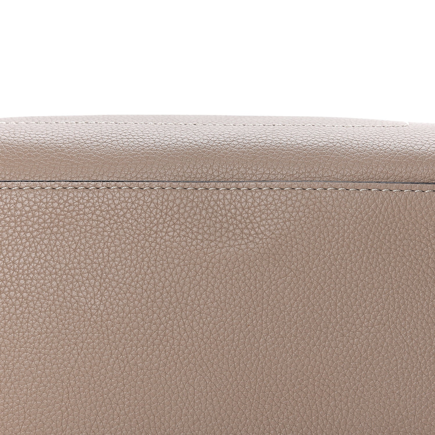 Celine Drummed Calfskin Mini Luggage Dune 10 of 11