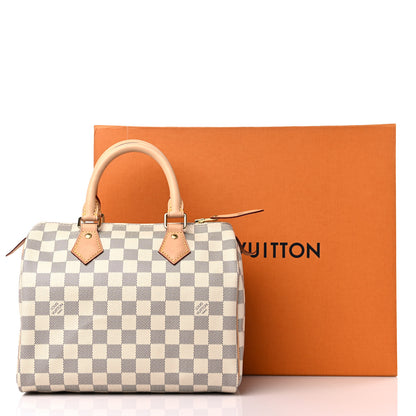 Louis Vuitton Damier Azur Speedy 25 12 of 12