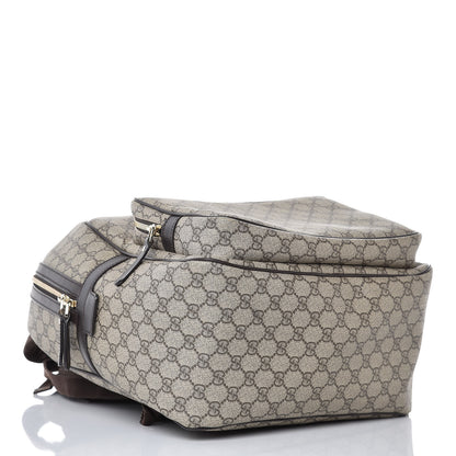 Gucci GG Supreme Monogram Large Day Backpack Brown 4 of 11