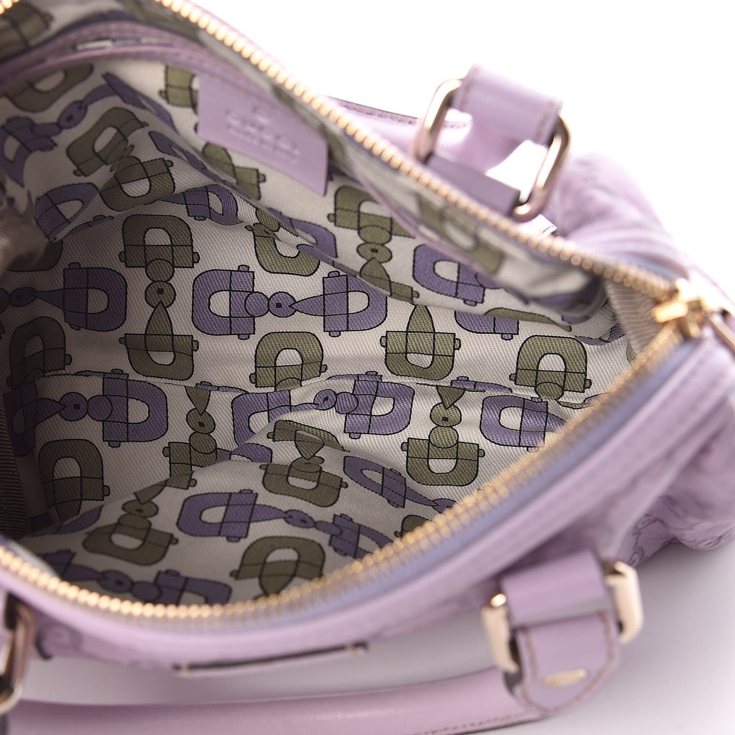Guccissima Small Joy Boston Purple