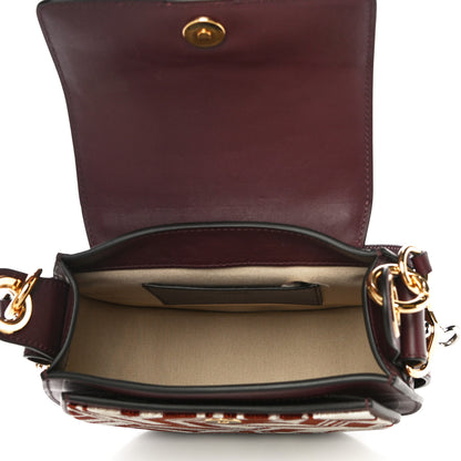 Chloe Velvet Calfskin Geometric Small Tess Bag Beige Brown 5 of 17