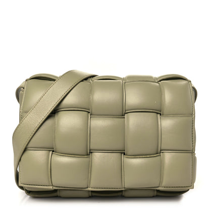 Bottega Veneta Nappa Maxi Intreccio Padded Cassette Crossbody Bag Travertine 1 of 8