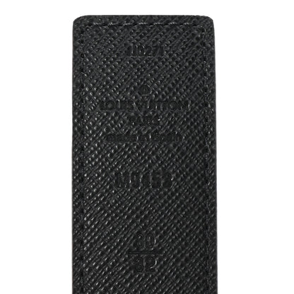 Louis Vuitton Calfskin Monogram 30mm LV Initiales Reversible Belt 80 32 Black 5 of 6