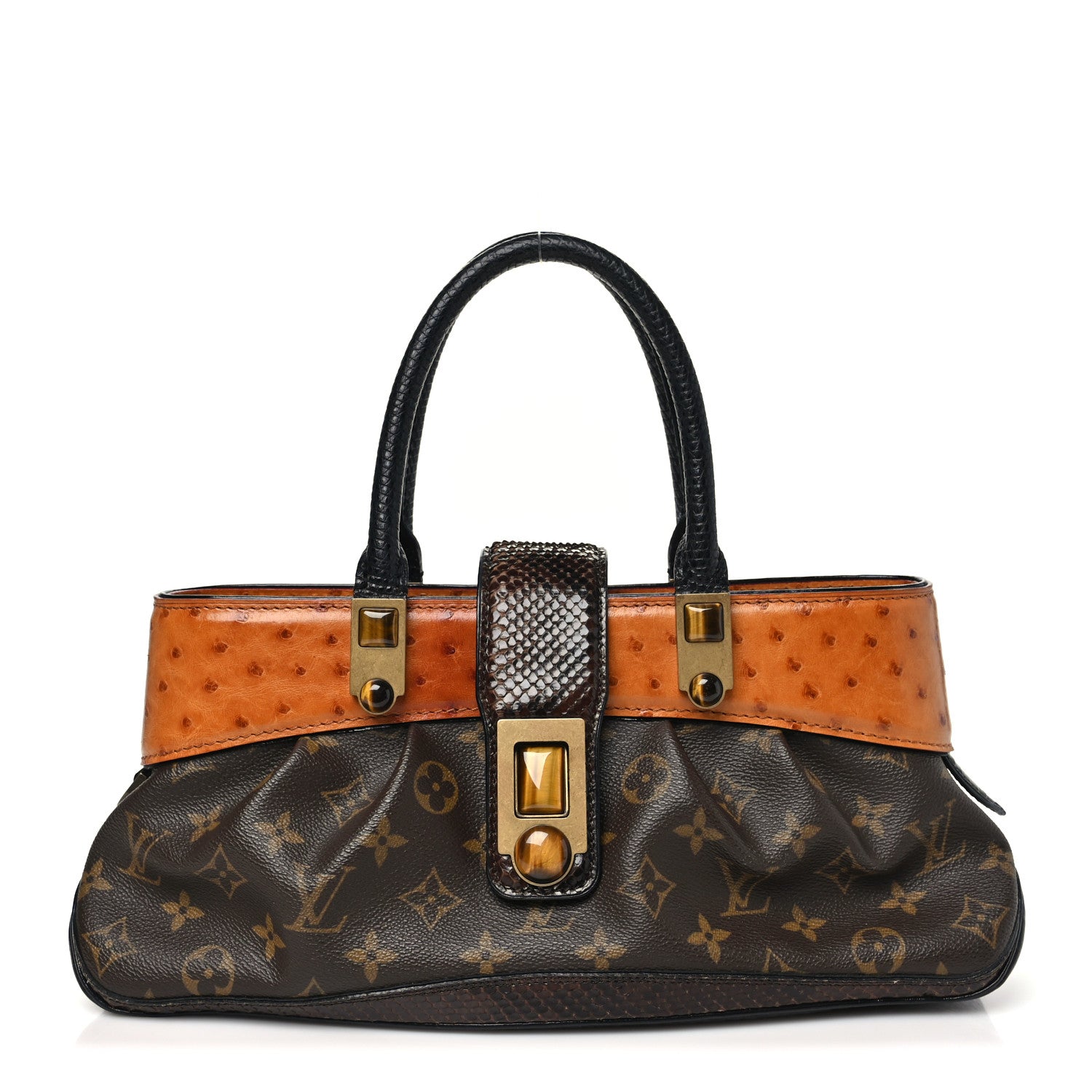 Louis Vuitton Monogram Ostrich Macha Waltz 1 of 9