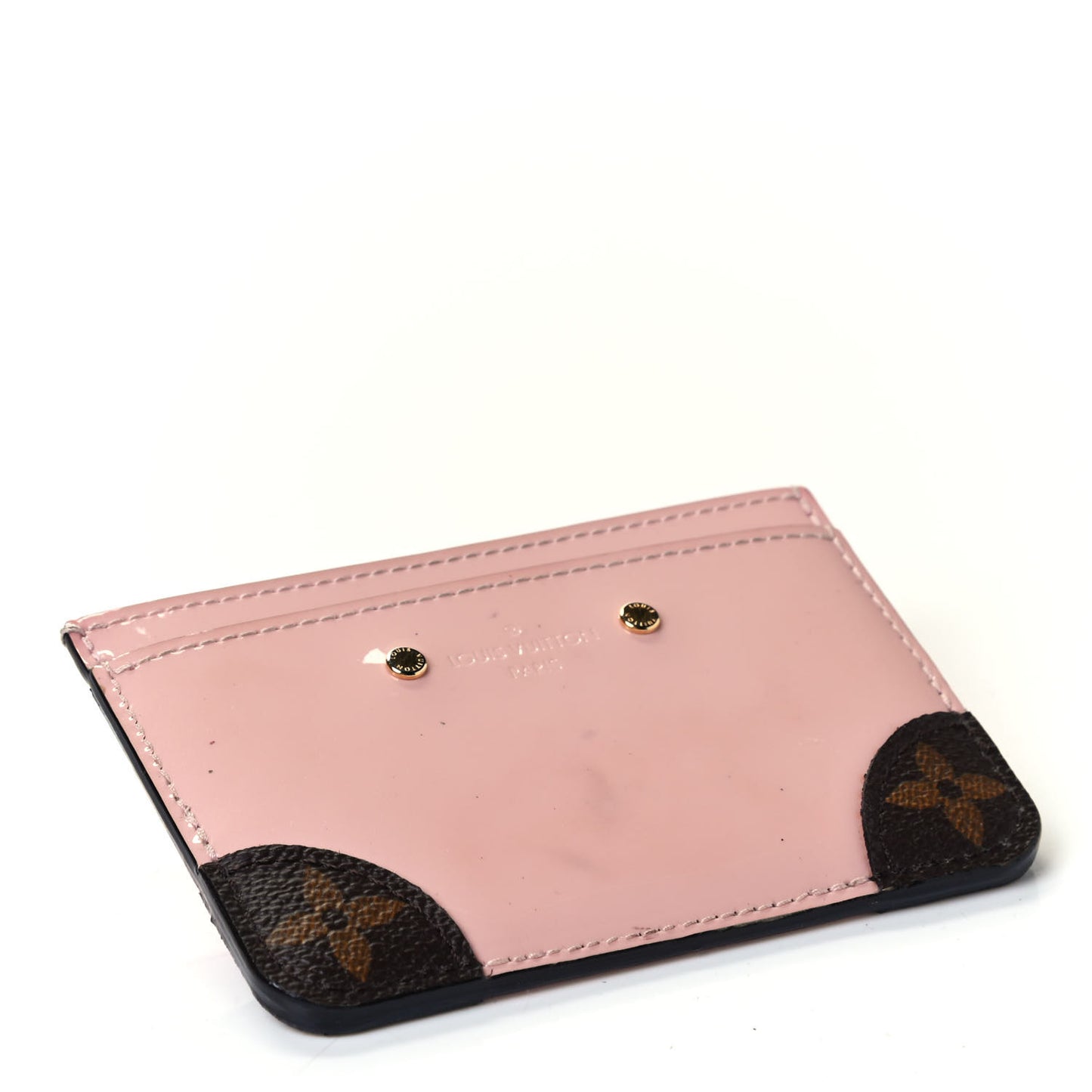 Patent Miroir Venice Card Holder Rose Ballerine