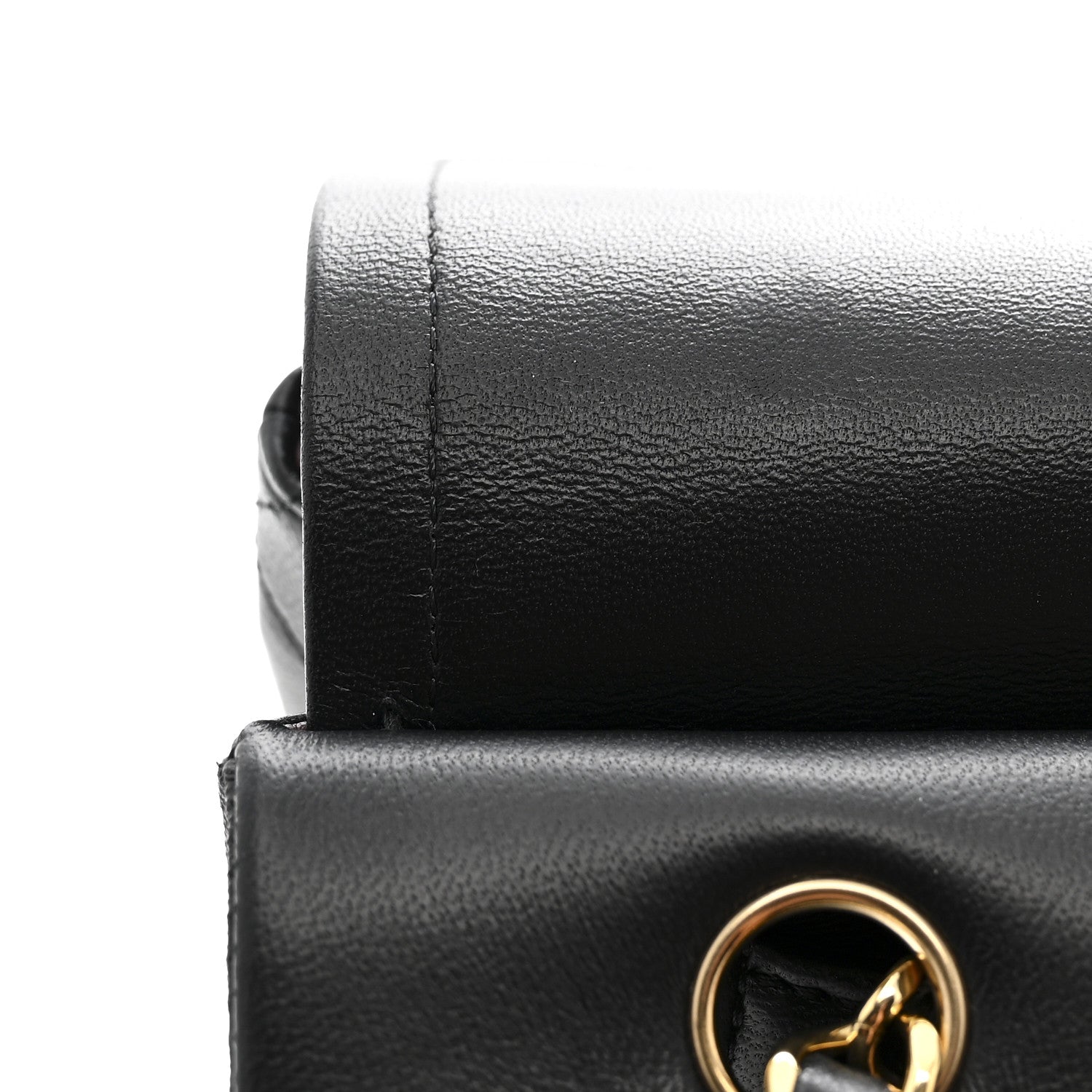 Chanel Lambskin Quilted Small Double Flap Black 12 of 14
