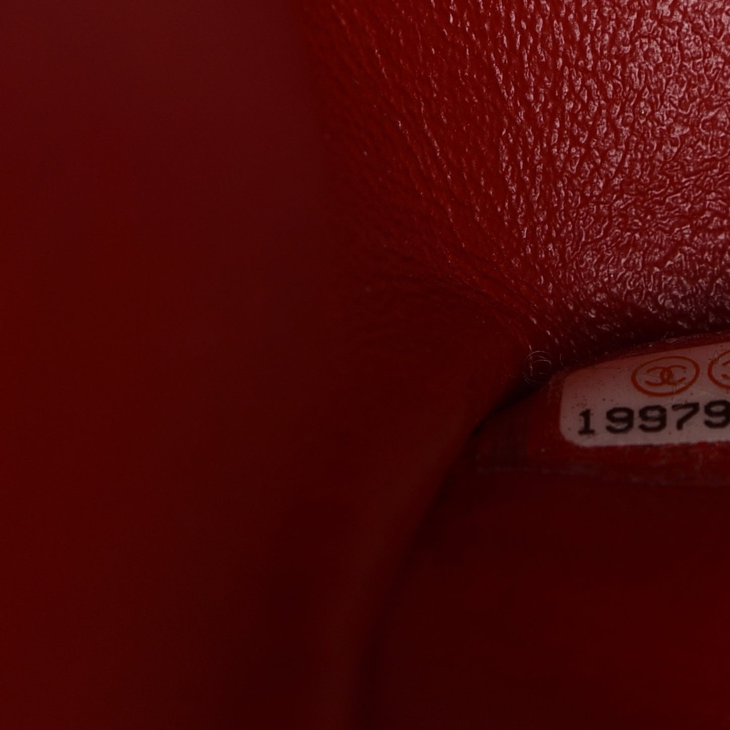 Lambskin Quilted Jumbo Double Flap Red