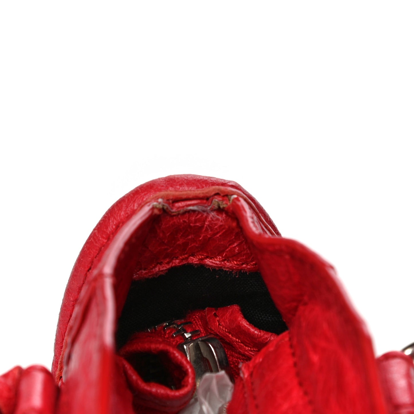 Agneau Giant 12 Silver Hardware Mini City Rouge Cardinal