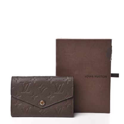 Louis Vuitton Empreinte Curieuse Compact Wallet Terre 9 of 9