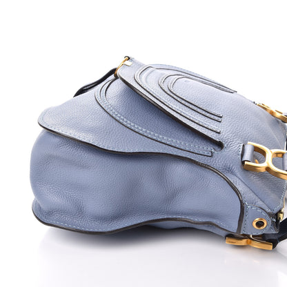 Chloe Calfskin Medium Marcie Satchel Street Blue 9 of 9