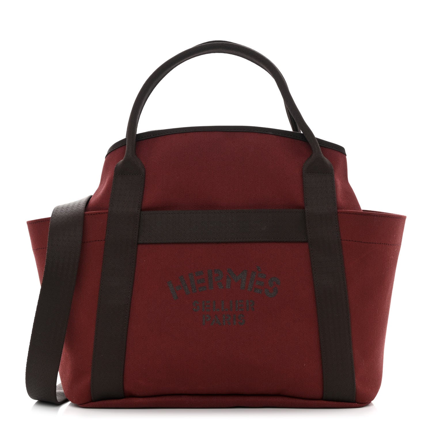 Hermes Canvas The Grooming Bag 3 of 15