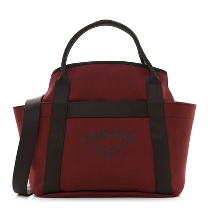 Hermes Canvas The Grooming Bag 3 of 15