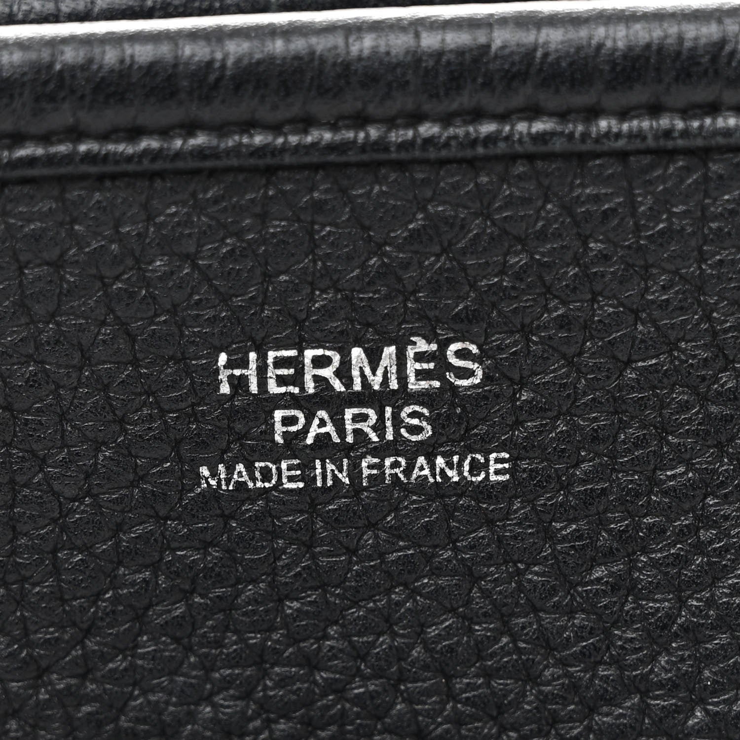 Hermes Taurillon Clemence Evelyne III PM Black 6 of 14