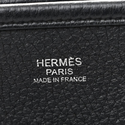 Hermes Taurillon Clemence Evelyne III PM Black 6 of 14