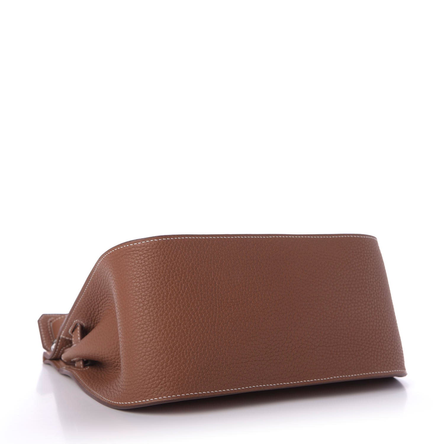 Hermes Taurillon Clemence Jypsiere 28 Gold 4 of 10