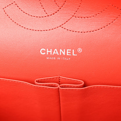 Chanel Patent Quilted Jumbo Double Flap Red 6 of 13