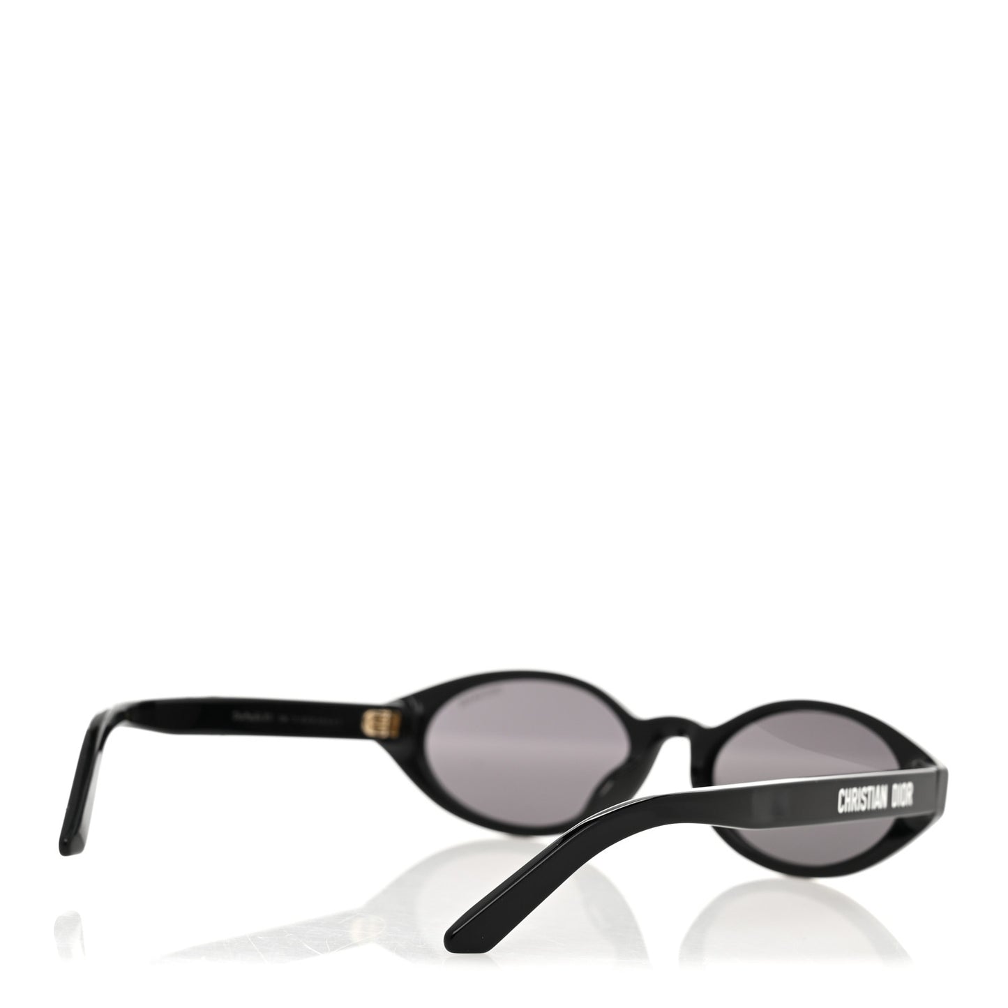 Acetate DiorPacific R1I Oval Sunglasses Black