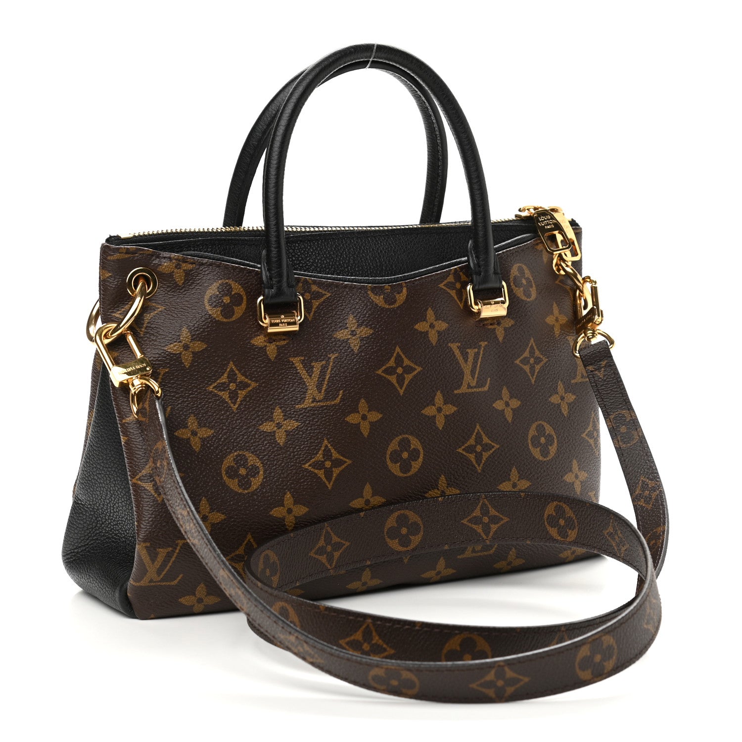 Louis Vuitton Monogram Pallas Full BB Black 4 of 11