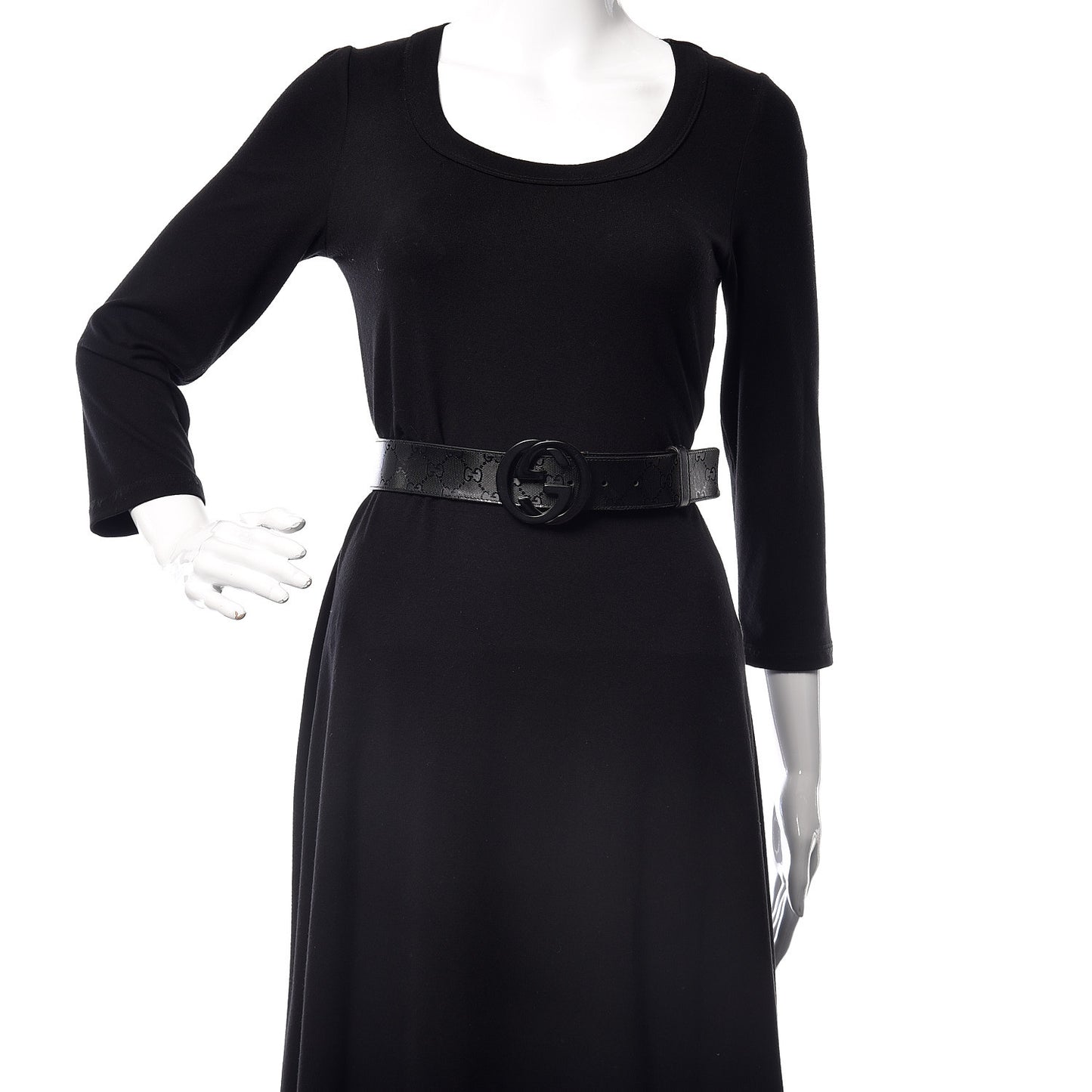 Imprime Monogram Interlocking G Belt 100 40 Black