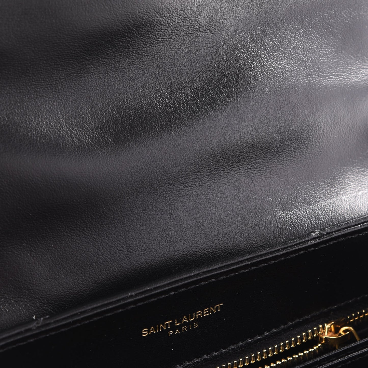 Calfskin Y Quilted Monogram Toy Loulou Crossbody Bag Black