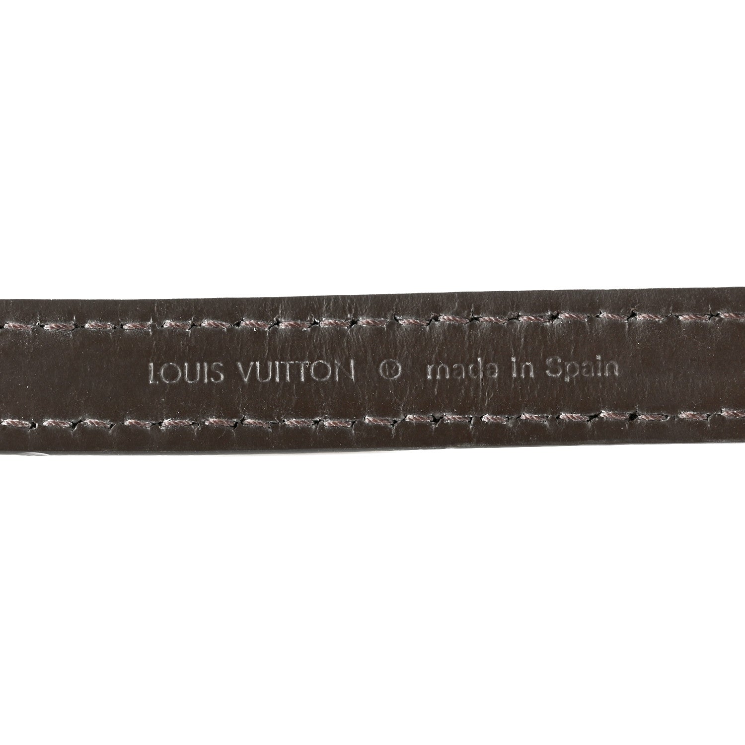 Louis Vuitton Calfskin 16mm Adjustable Shoulder Strap Ebene 3 of 5
