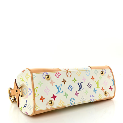 Louis Vuitton Monogram Multicolor Beverly MM White 4 of 11