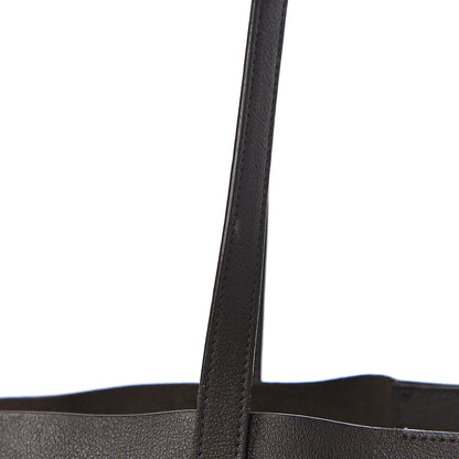 Saint Laurent Calfskin Large Shopping Tote Dark Grey 9 of 18