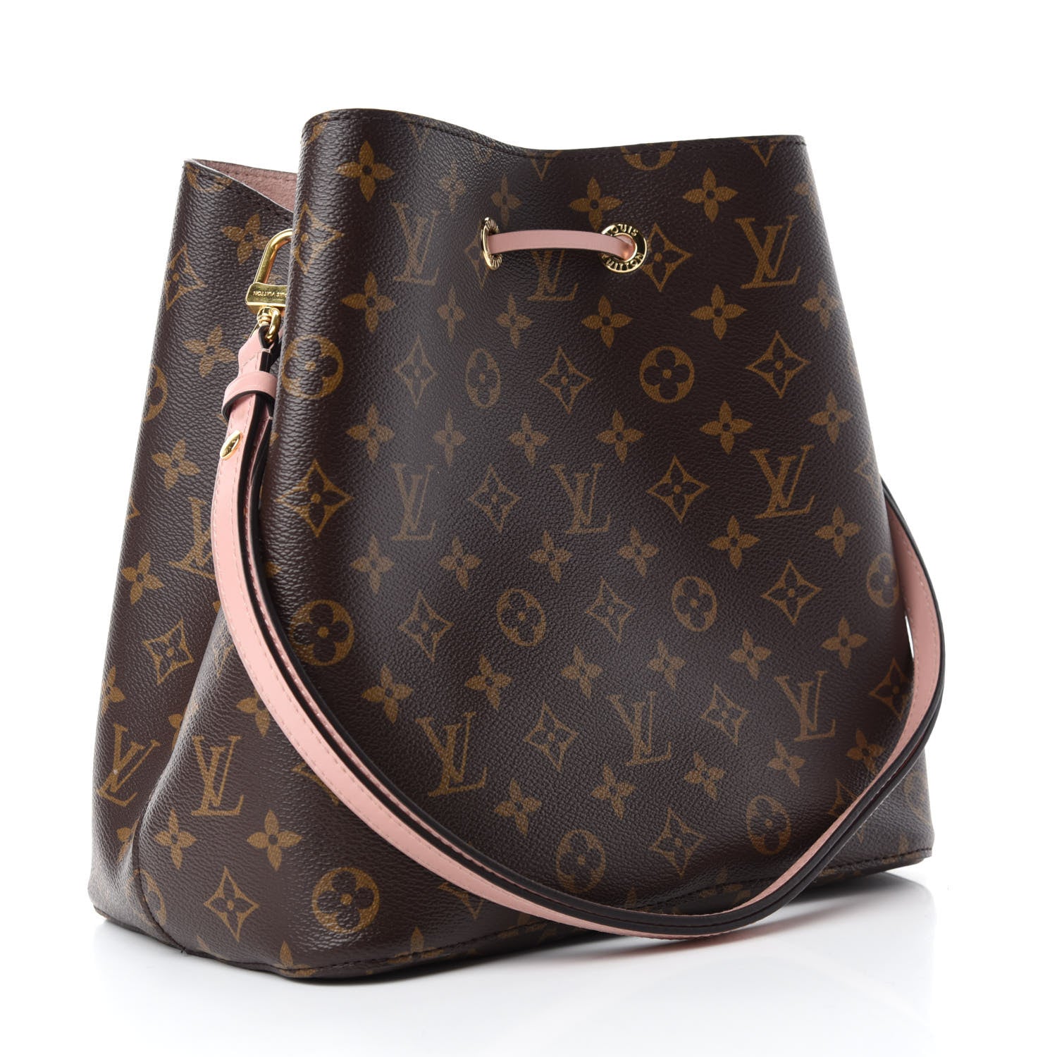 Louis Vuitton Monogram Neonoe MM Rose Poudre 3 of 11