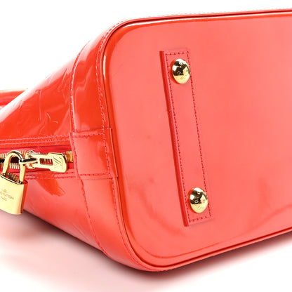 Louis Vuitton Vernis Alma PM Rouge Grenadine 8 of 9