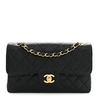 Chanel Caviar Quilted Small Double Flap Black 1 of 10
