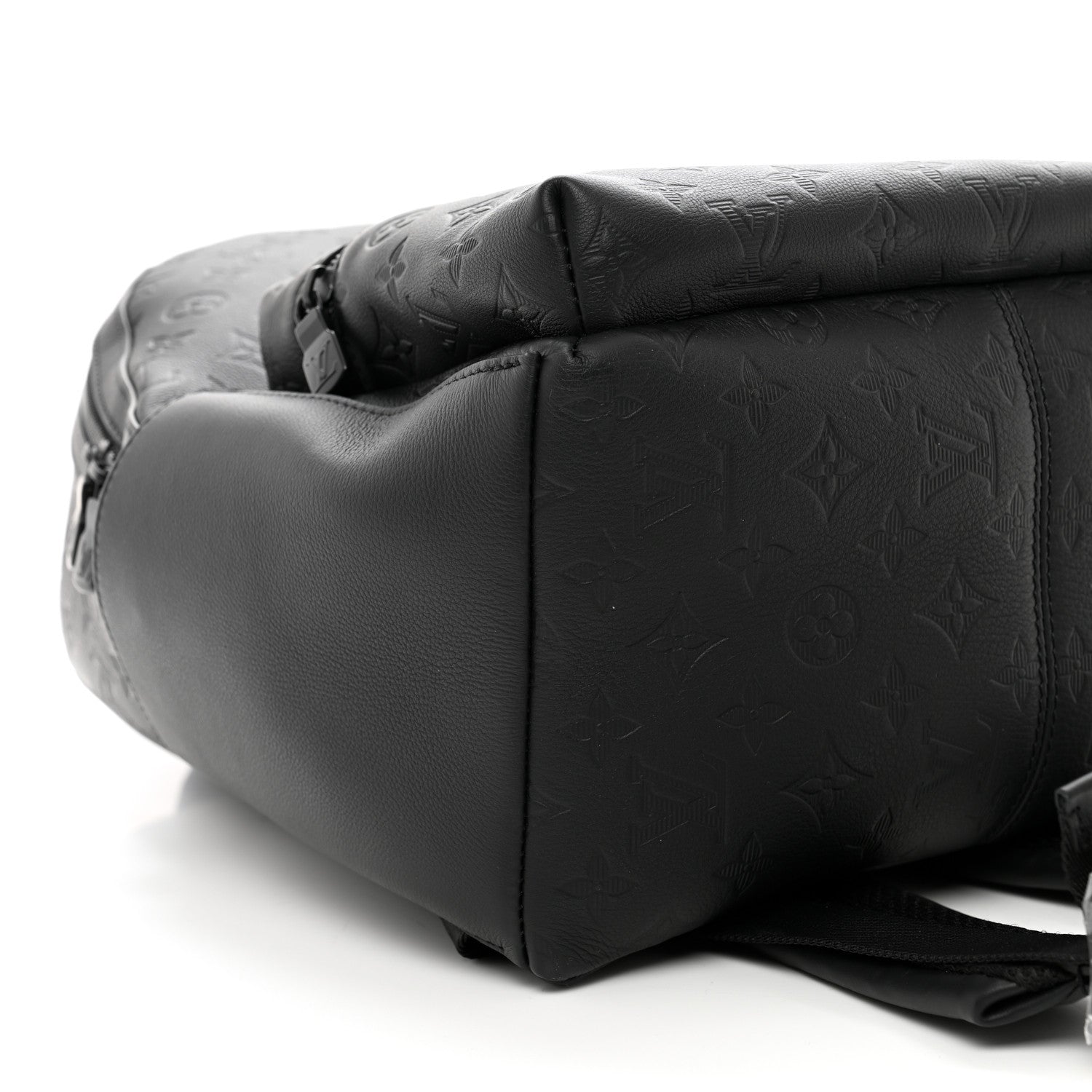 Louis Vuitton Calfskin Monogram Shadow Discovery Backpack Black 7 of 8
