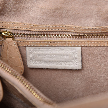 Nancy Gonzalez Crocodile Shoulder Bag Beige 8 of 9
