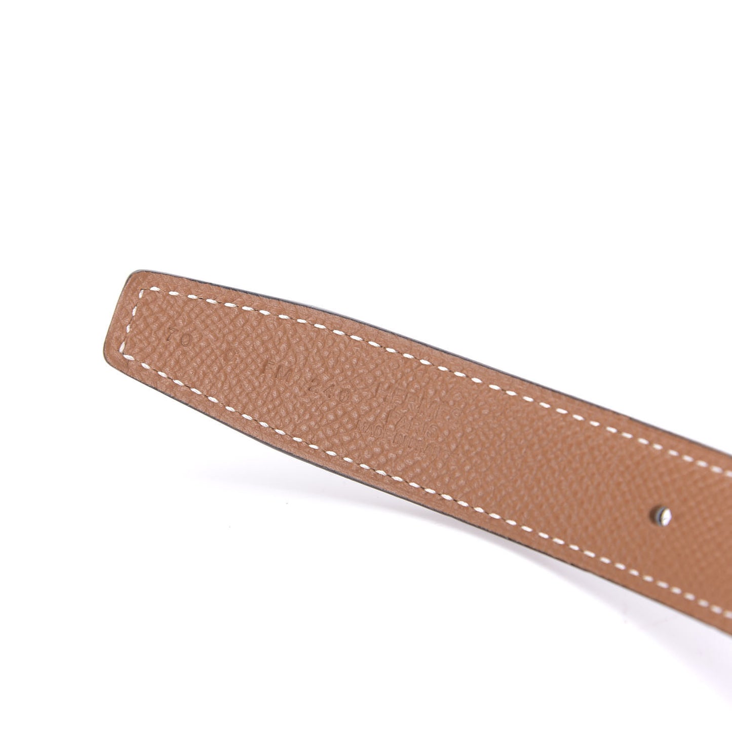 Swift Epsom 24mm Mini Constance Belt 70 Black Gold
