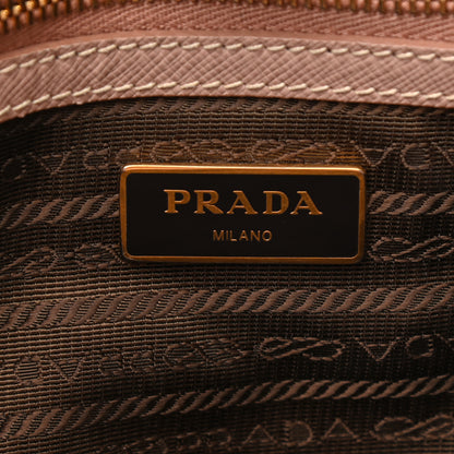 Prada Saffiano Lux Small Tote Cammeo 7 of 16
