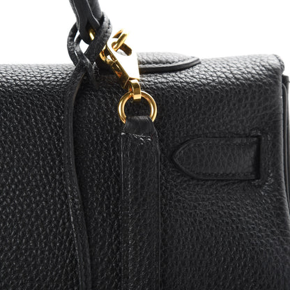 Hermes Togo Kelly Retourne 35 Black 13 of 16