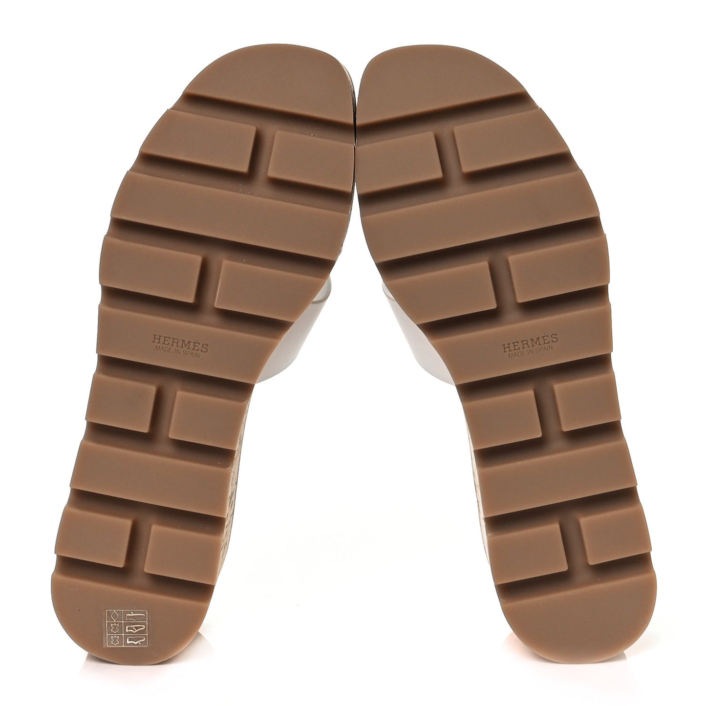 Calfskin Cork Eze 30 Sandals 38 White
