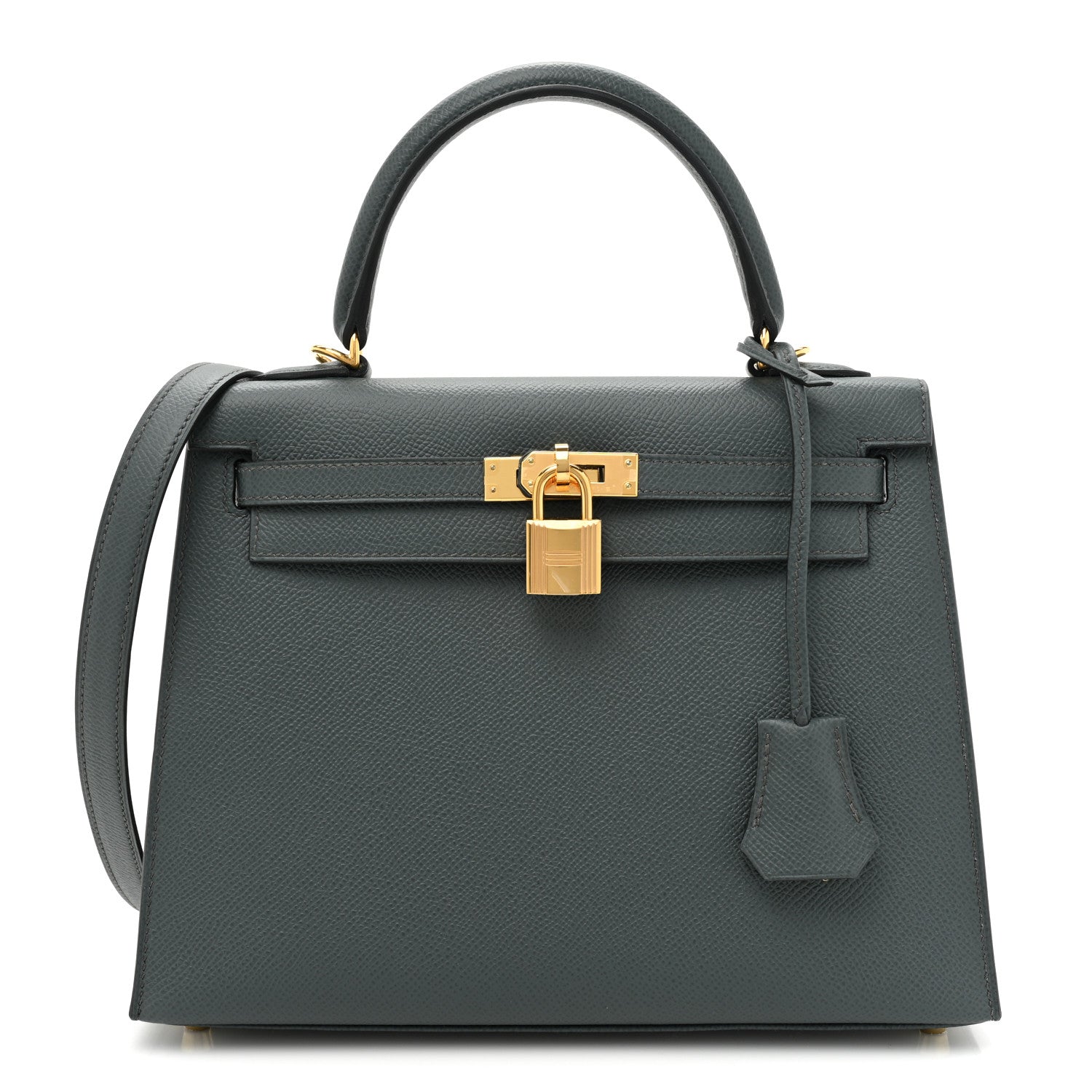 Hermes Epsom Kelly Sellier 25 Vert Amande 1 of 13