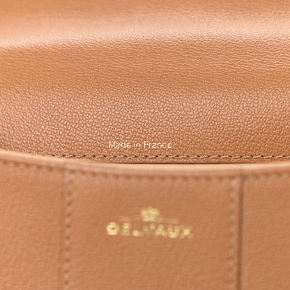 Delvaux Grained Calfskin Mini Brillant Satchel Natural 7 of 10