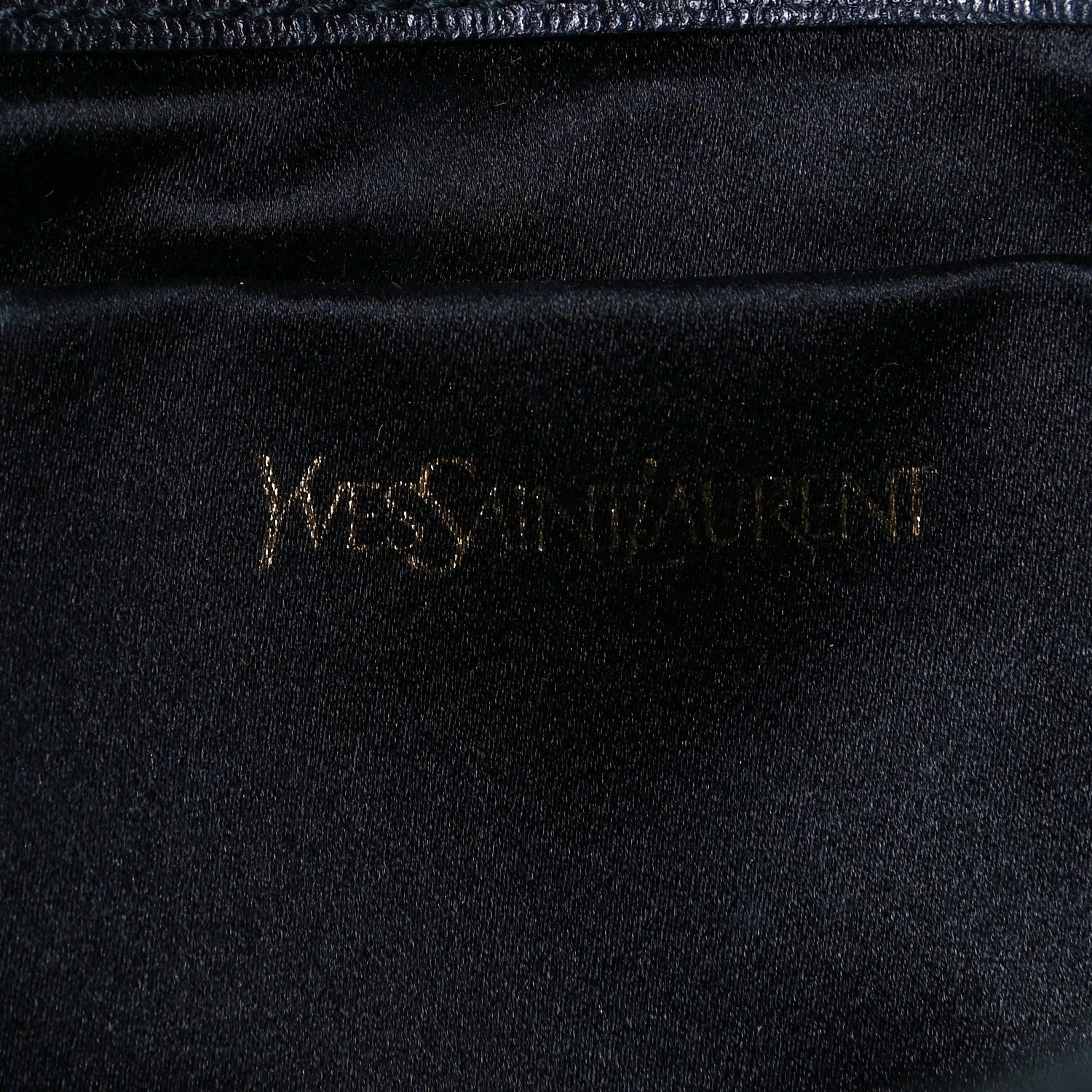 Saint Laurent Textured Calfskin Classic Y Ligne Clutch Black 5 of 8